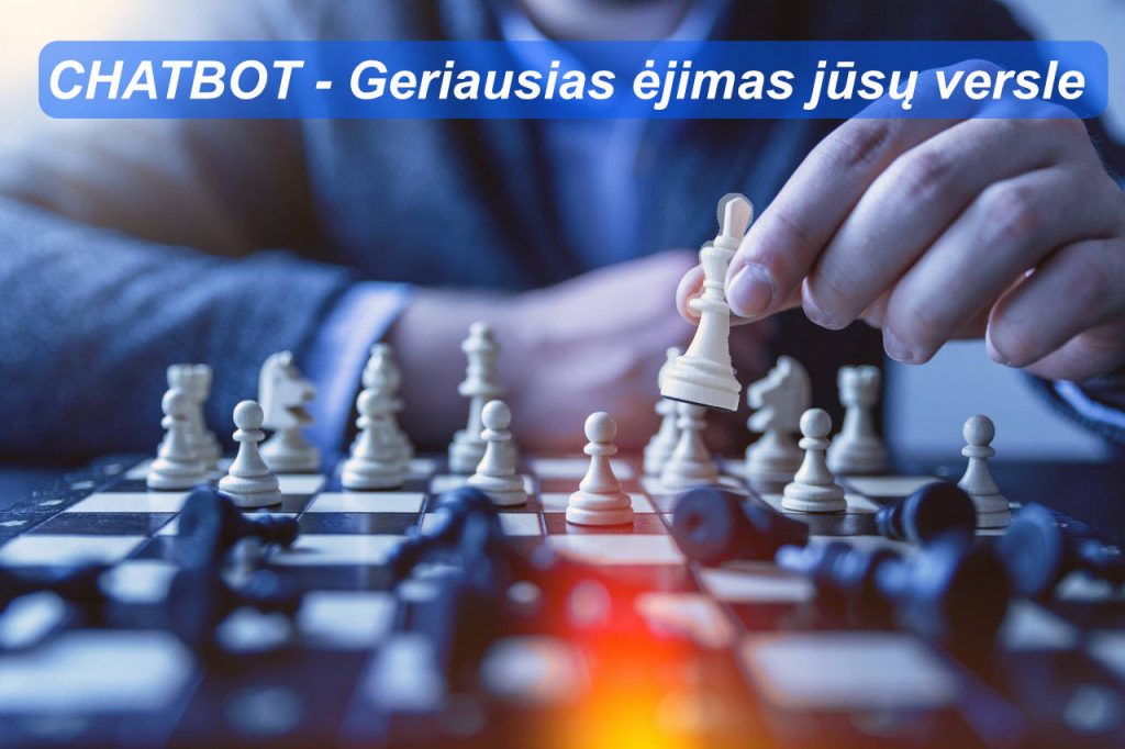 Kaip Chatbot įdiegimas didina jūsų pranašumą verslo aplinkoje.