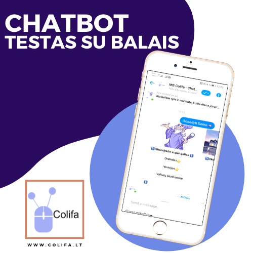 Chatbot Testas su balais